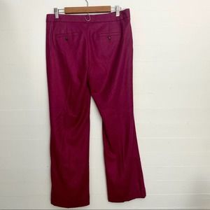 Banana Republic Magenta Logan Pants Size 8S
